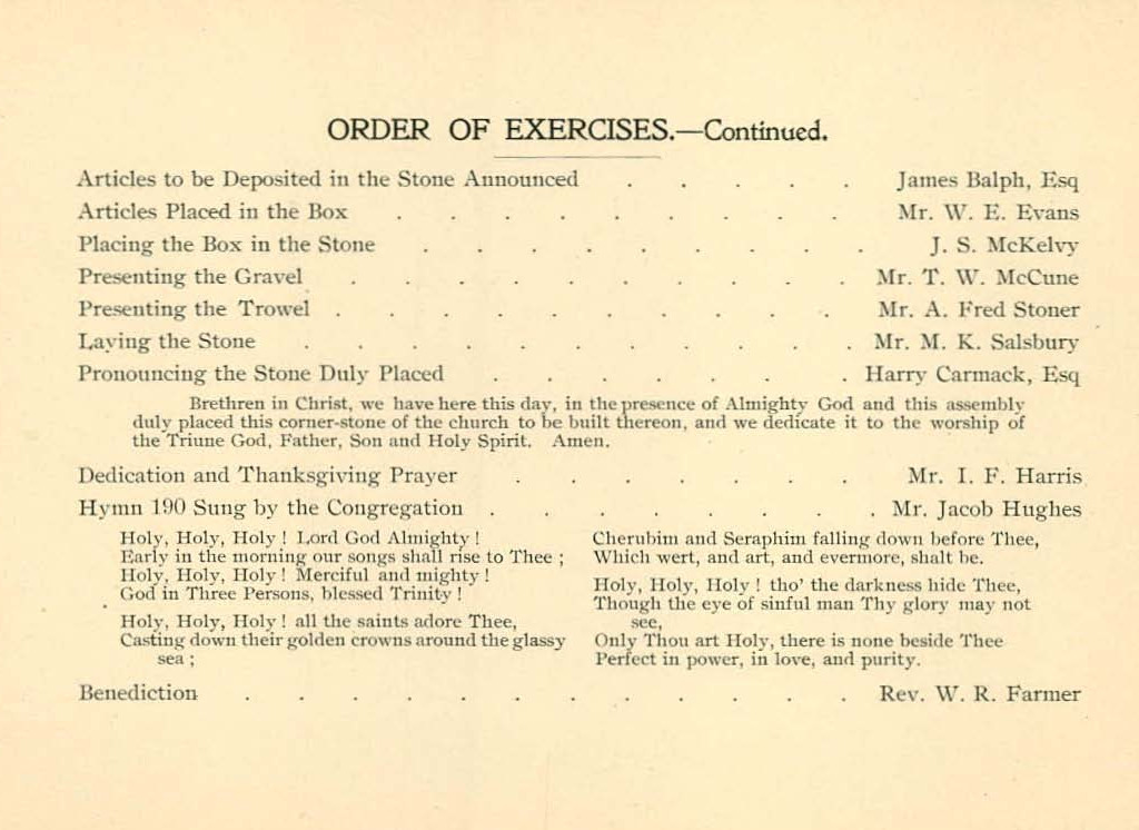 Cornerstone Program page 10